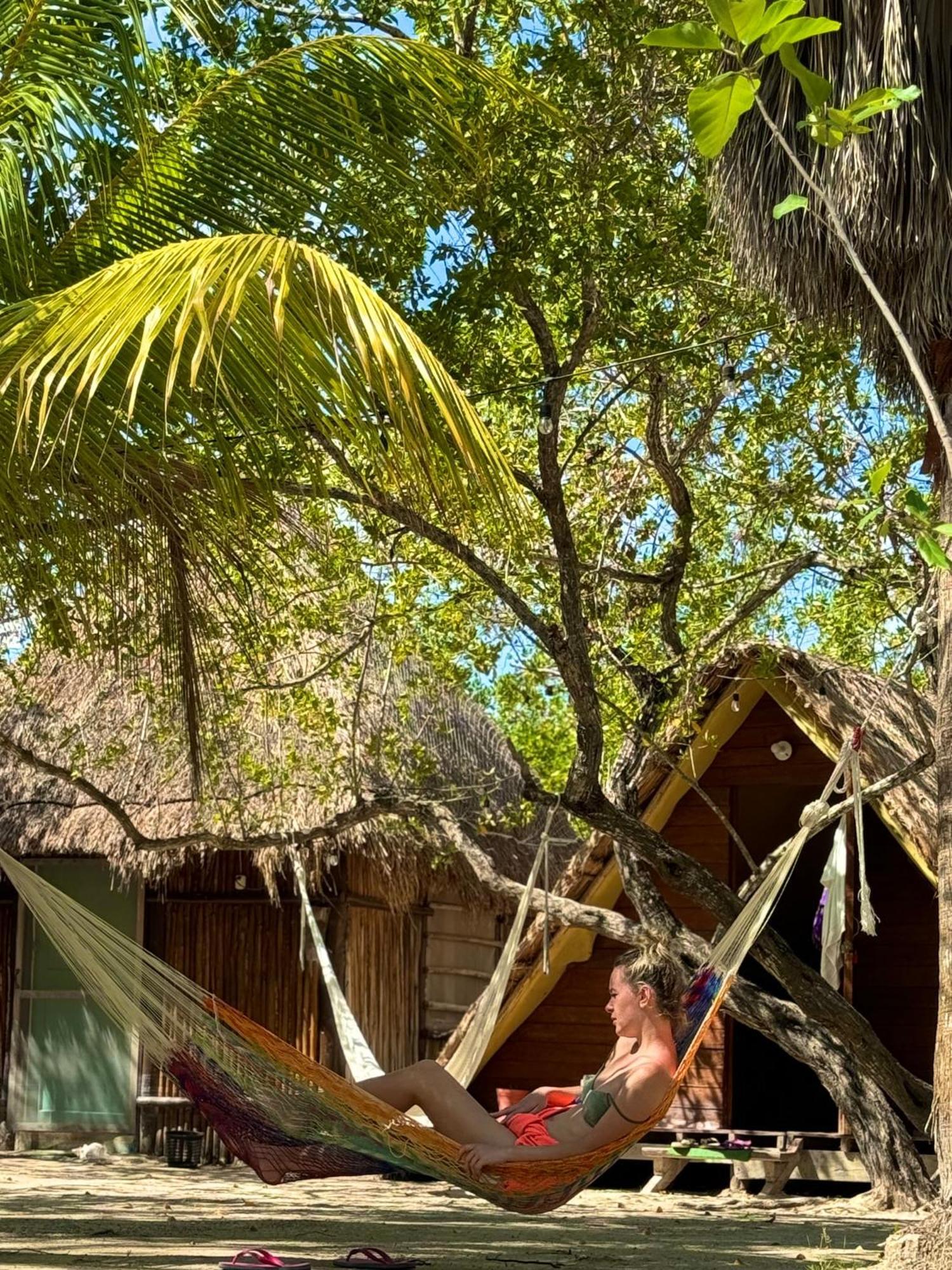 La Aldea Holbox Cabanas Y Camping Exterior foto